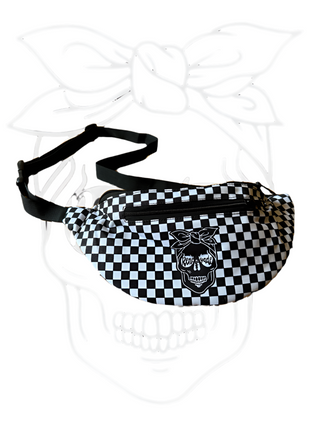 Checkered Cross Body Fanny Pack