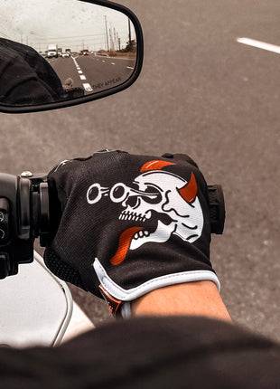 Devil Fuck Off Jersey Gloves