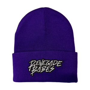 Purple Renegade Beanie