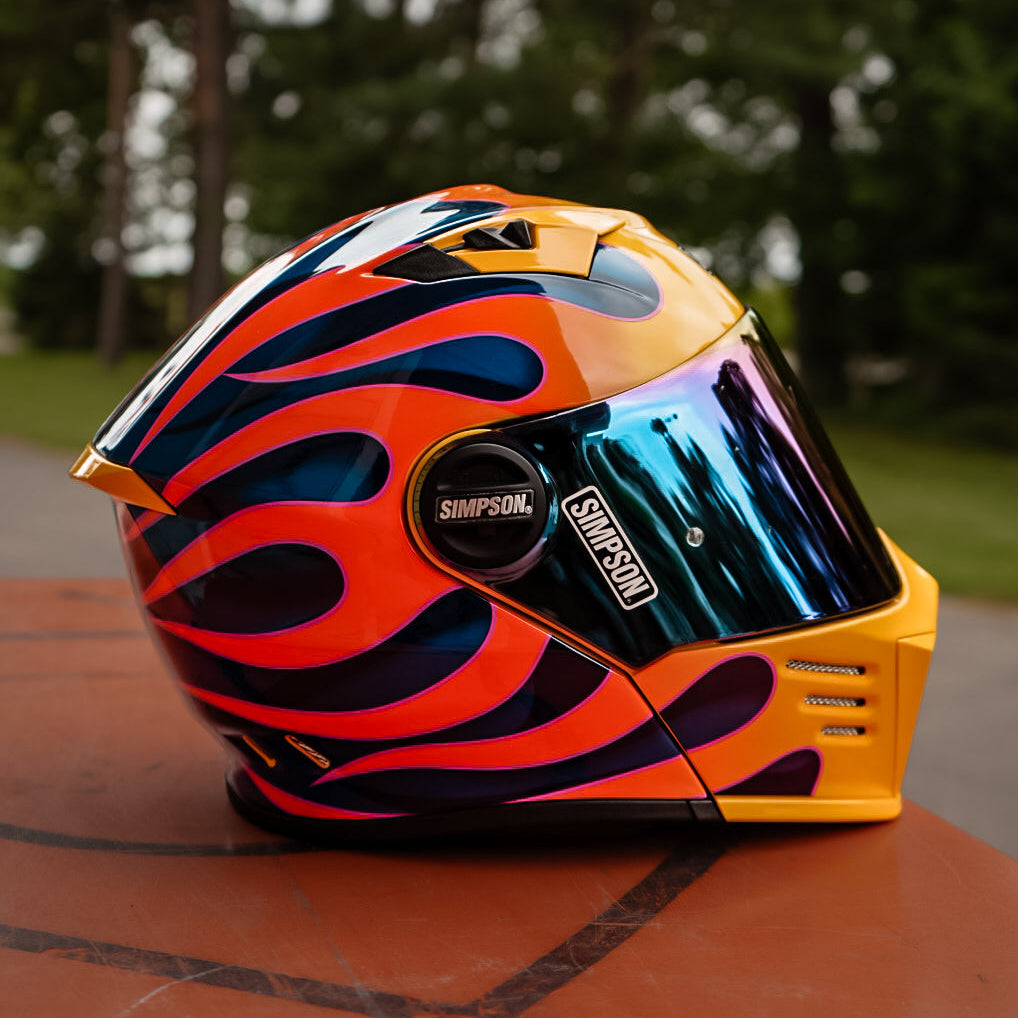 Simpson Motorcycle Mod Bandit Bandit Hellfire Yellow – Renegade Babes