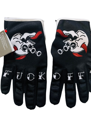 Devil Fuck Off Jersey Gloves