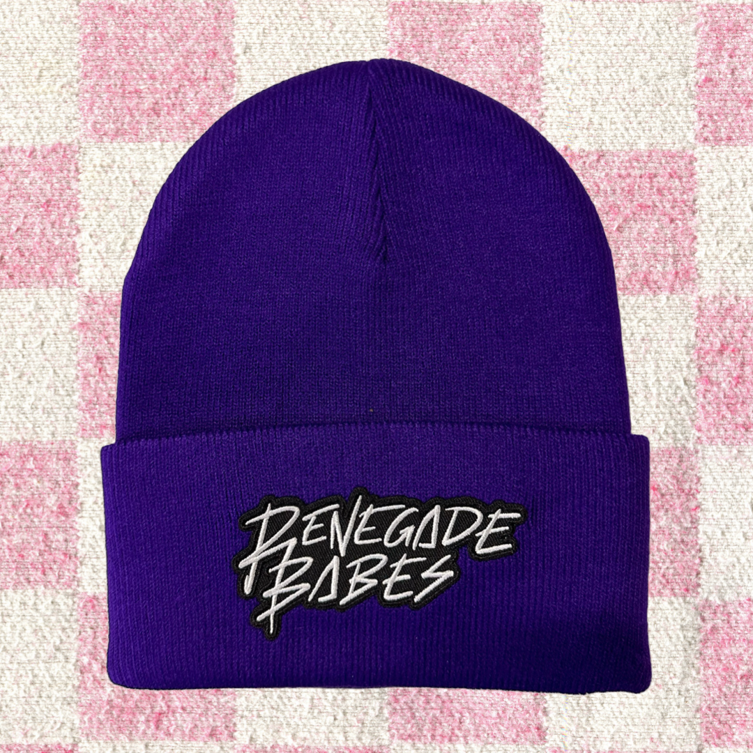 Purple Renegade Beanie