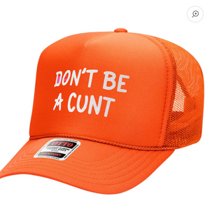 Orange DBAC Trucker Hat