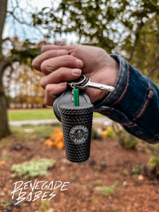 Coffee Cup Storage Keychain