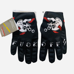 Devil Fuck Off Jersey Gloves