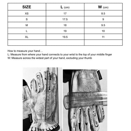 Limited edition Tattoo Gloves