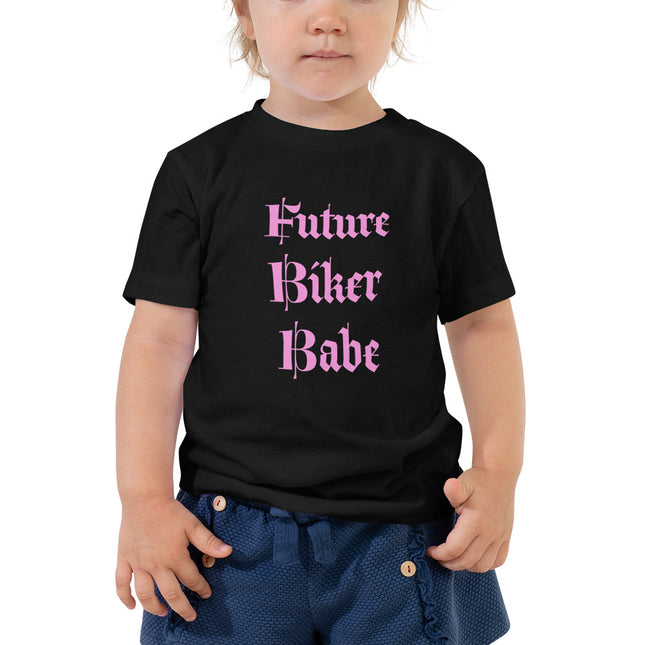 Toddler Future Biker Babe Tee
